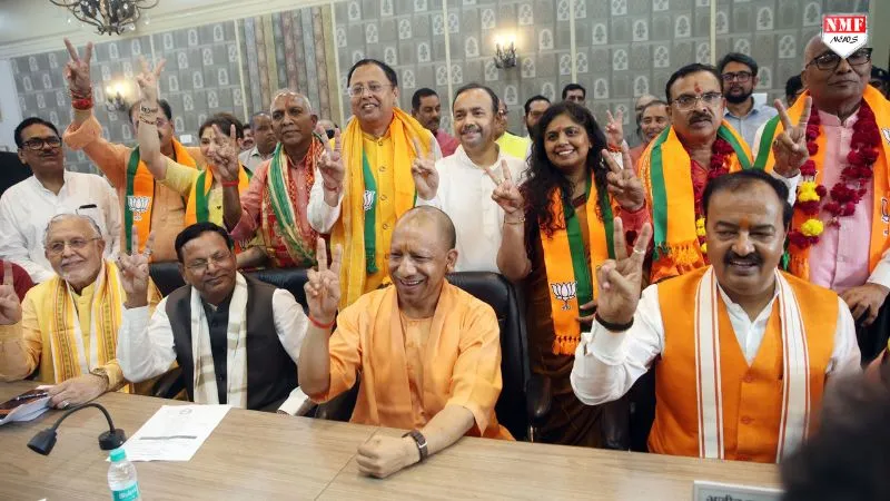 राज्यसभा चुनाव: CM योगी की मौजूदगी में BJP के सभी 8 प्रत्याशियों ने भरा नामांकन, निर्विरोध जीत का रास्ता साफ