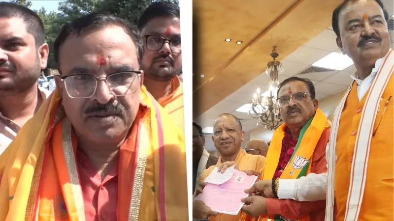 राज्यसभा के लिए ​BJP OBC मोर्चा के प्रदेश अध्यक्ष प्रकाश पाल ने भरा नामांकन, साथ ही अखिलेश के PDA का असली मतलब बता दिया