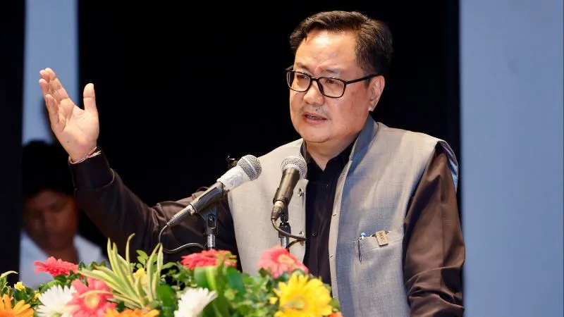 ‘भारत में बांग्लादेश-फ्रांस जैसी हिंसा फैलाने की थी साजिश’, किरेन रिजिजू का सनसनीखेज दावा, शेयर किया Video