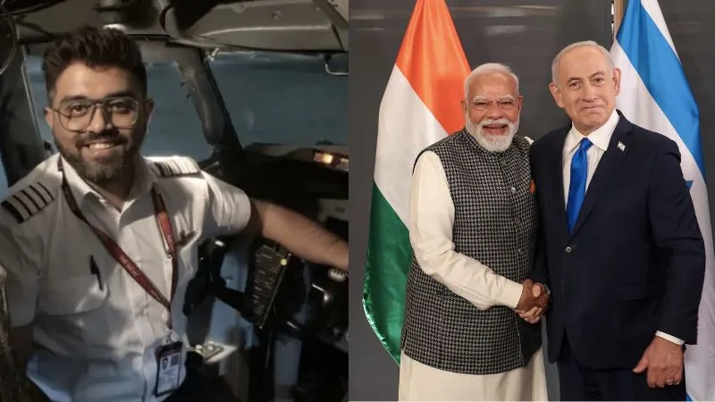 पहले को-पायलट ने पढ़ी नमाज, फिर कैप्टन पर किया हमला... स्मित ने नेतन्याहू को सुनाई आपबीती, PM मोदी संग इजरायल आने का मिला खास न्योता