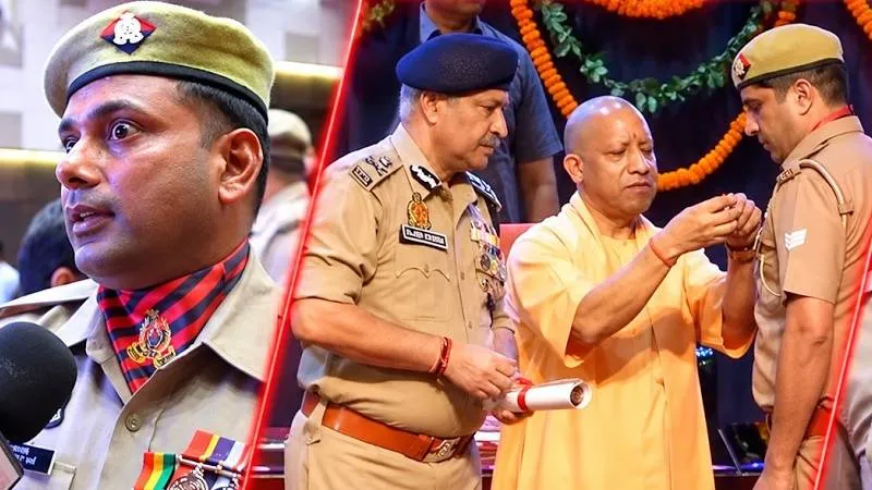 Yogi के हाथों से मुख्यमंत्री वीरता पुरस्कार मिलने के बाद STF और पुलिस के जवानों ने कह दी बड़ी बात!