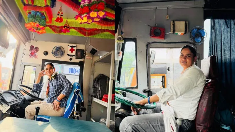 शक्ति स्वरूपा सोनू ने परंपरा तोड़कर संभाला बस का स्टीयरिंग, मंडल की इकलौती महिला बस चालक रोज लगाती हैं अलीगढ़ से नोएडा के बीच चार चक्कर