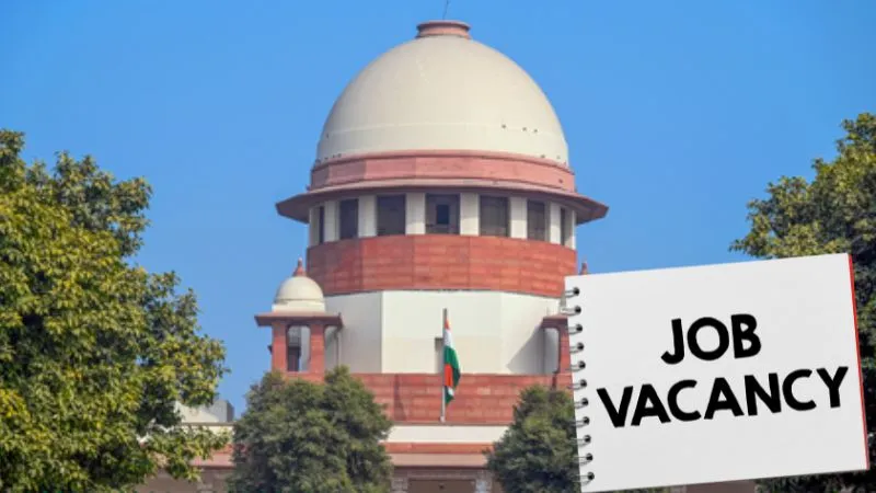 सुप्रीम कोर्ट में इन पदों पर निकली बंपर वैकेंसी, नहीं चाहिए लॉ वाली डिग्री, जानें सैलरी और अप्लाई करने का प्रोसेस