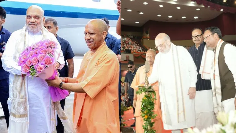 UP में चुनावी हलचल तेज! अमित शाह ने फूंका 2027 का बिगुल, कार्यकर्ताओं को सौंपे 5 बड़े टारगेट; CM योगी भी रहे मौजूद