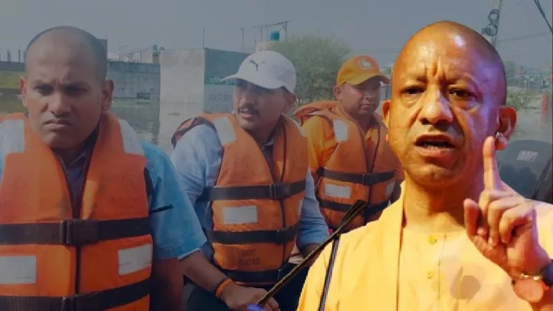 CM योगी के निर्देश पर लखनऊ के बाढ़ प्रभावित इलाकों में युद्धस्तर पर राहत अभियान, डीएम ने संभाली कमान; नावों से पहुंचाया जा रहा भोजन और जरूरी सामान