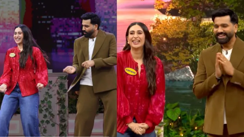 ‘मेरा दिन बन गया’, करिश्मा कपूर संग जमकर थिरके रोहित शर्मा, ‘ले गई ले गई’ से लेकर ‘टन टना टन’ गाने पर हिटमैन ने लगाए ठुमके