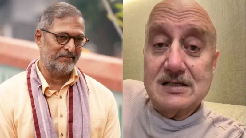 'मर गया तो क्या हुआ, सभी मरते हैं', नाना पाटेकर के निधन पर ऐसा क्यों बोले अनुपम खेर, Video हुआ Viral