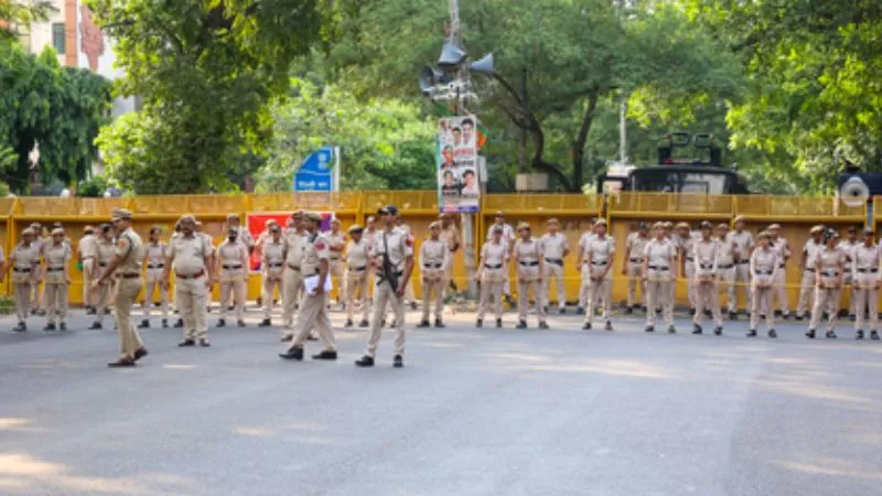 प्रदर्शन से पहले दिल्ली में सख्ती... 5 से ज्यादा लोगों के जुटने पर रोक, नारे और भाषण भी बैन; CP में धारा-163 लागू