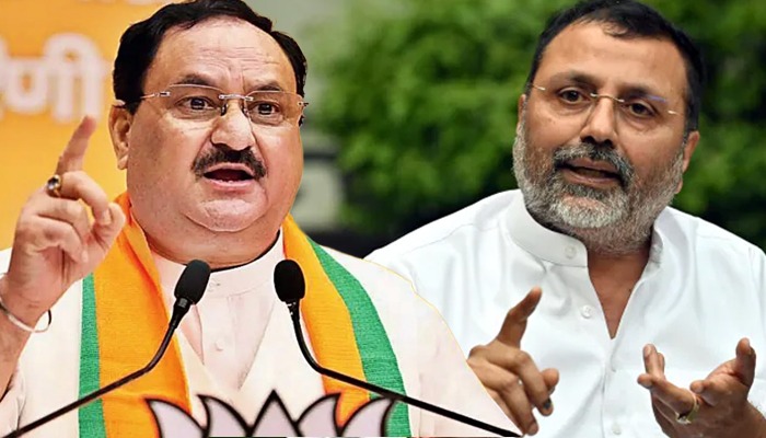 निशिकांत दुबे और दिनेश शर्मा के बयान से BJP ने झाड़ा पल्ला, जेपी नड्डा बोले- पार्टी का कोई लेना-देना नहीं