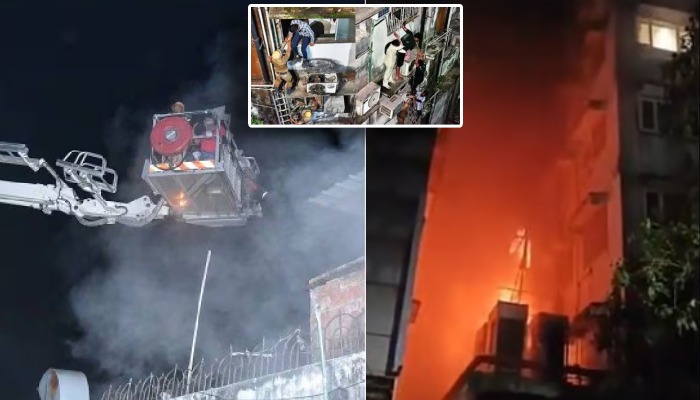 कोलकाता के होटल में लगी भीषण आग, 14 लोगों की मौत, कई ने खिड़कियों से कूदकर बचाई जान
