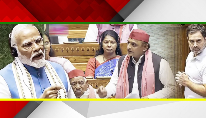 Rahul-Akhilesh का भाषण तो 'ट्रेलर' था, Modi ने विरोधियों को पूरी पिक्चर दिखा दी