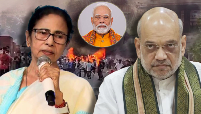 मुर्शिदाबाद हिंसा पर घिरीं ममता बनर्जी का अमित शाह पर बड़ा आरोप, पीएम मोदी से की खास अपील