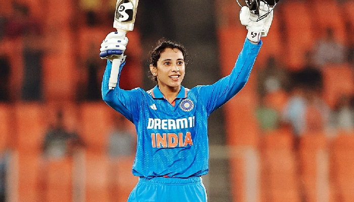 सबसे तेज वनडे शतक लगाने वाली स्मृति मंधाना बनीं पहली भारतीय