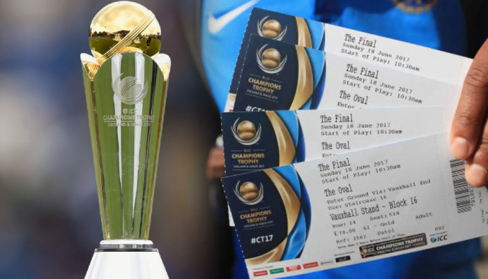 Champions Trophy: आज से मिलेंगे भारत के मुकाबलों के टिकट, जानें कीमत