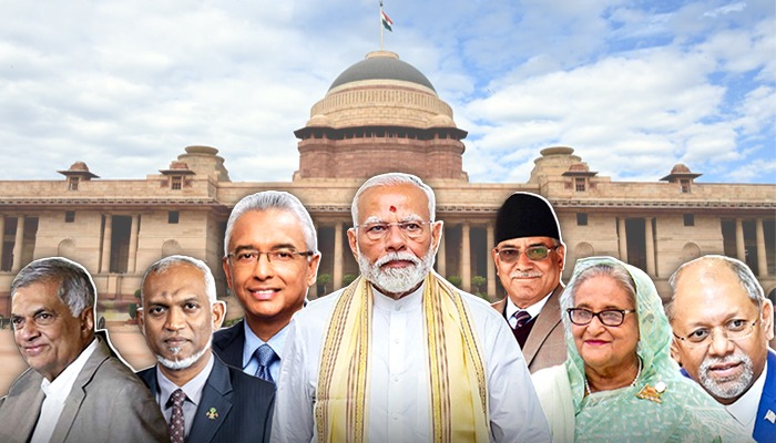 PM मोदी के शपथग्रहण में सिर्फ़ देश ही नहीं बल्कि विदेशों से भी आए मेहमान