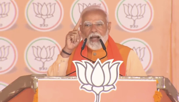 आर.के.पुरम में एक चुनावी रैली मे बोले PM मोदी , "मैं व्यक्तिगत रूप से दिल्लीवासियों की सेवा करूंगा "