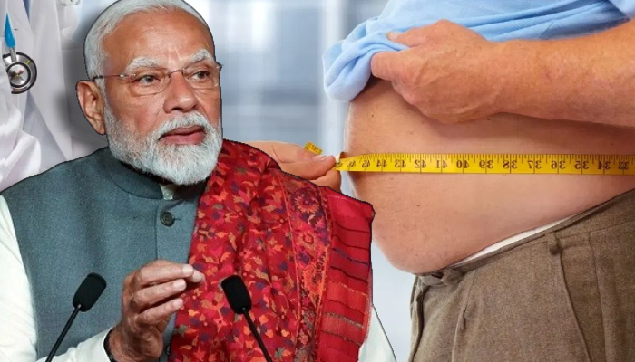 विश्व स्वास्थ्य दिवस पर मोटापे को लेकर PM मोदी की बढ़ी टेंशन ,दी सलाह