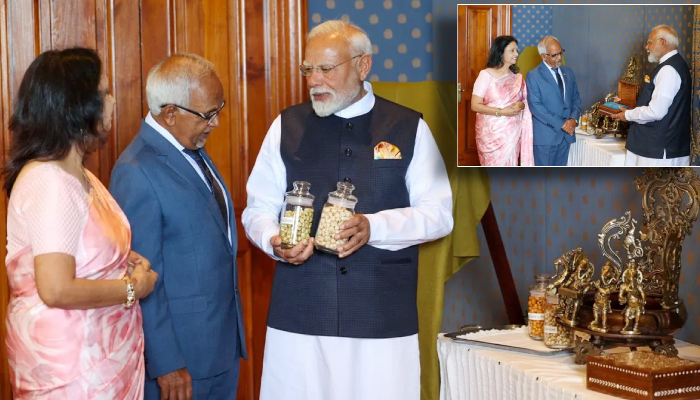PM Narendra Modi ने मॉरीशस के राष्ट्रपति को दिए ये खास उपहार