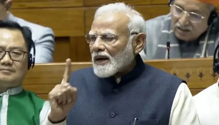 लोकसभा में पीएम मोदी का संबोधन, कहा- "10 साल में 25 करोड़ लोग गरीबी से बाहर निकले"