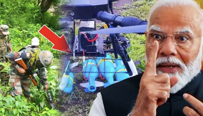 इतिहास में पहली बार देश के भीतर हुआ ड्रोन हमला, बड़ी साजिश का पर्दाफाश