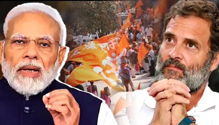 हिंदुओं को लेकर पीएम मोदी ने कांग्रेस पर साधा निशाना, बोले- हिंदुओं को बांटकर देश में आग लगाना चाहती है कांग्रेस