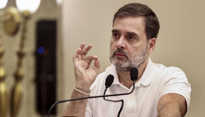 राहुल गांधी का सत्ता पक्ष पर निशाना, कहा- युवाओं का ‘एकलव्य’ जैसा अंगूठा काट रही भाजपा