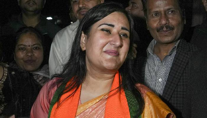 BJP सांसद बांसुरी स्वराज का केजरीवाल पर तंज, रिपोर्ट कार्ड पर जनता देगी जीरो नंबर