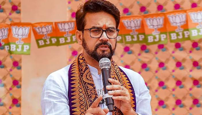 BJP सांसद अनुराग ठाकुर का 'AAP' पर आरोप, दलित विरोधी है पार्टी