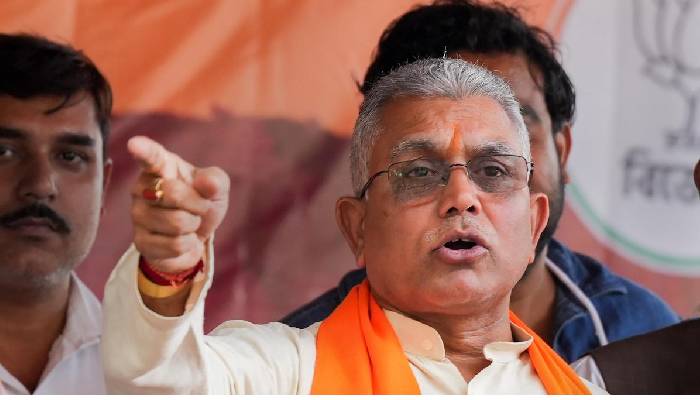 BJP नेता दिलीप घोष ने ममता सरकार पर लगाया सीधा आरोप, हिंदू त्योहारों को रोकने के बहाने खोजती है प्रदेश सरकार