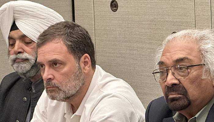 US से राहुल गांधी का फिर विवादित बयान, चुनाव प्रणाली में बताई समस्या, कहा- चुनाव आयोग ने समझौता किया