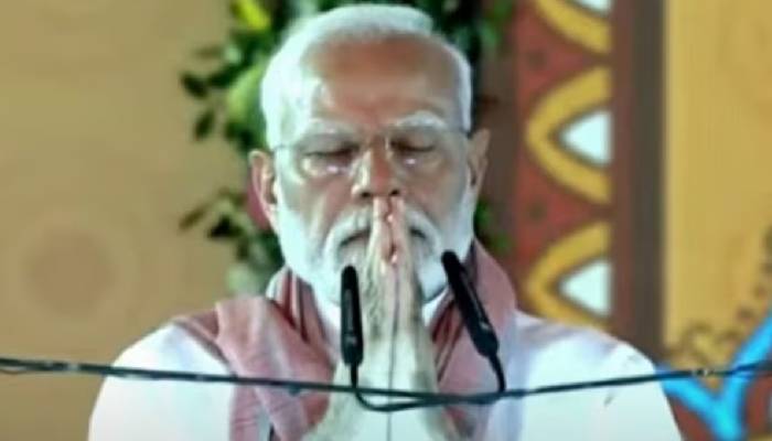 PM मोदी ने नम आंखों से पहलगाम हमले के मृतकों को दी श्रद्धांजलि, फिर शुरू किया मंच से भाषण