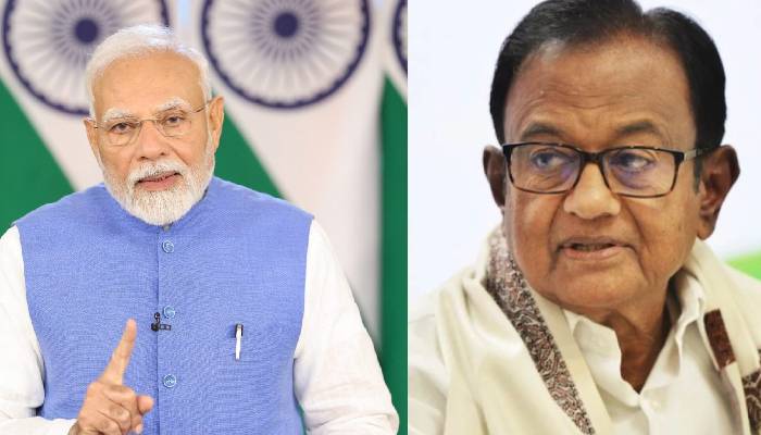 कांग्रेस नेता पी चिदंबरम ने की PM मोदी की युद्ध नीति की तारीफ, कहा- सरकार का हर फैसला समझदारी वाला
