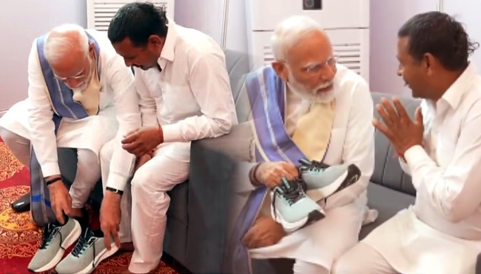 कैथल के 'राम' का 'वनवास' पूरा, PM मोदी ने अपने हाथों से पहनाए जूते तो छलक पड़े आंसू