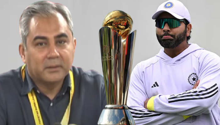 BCCI ने पीसीबी को दिया बड़ा झटका ,चैंपियंस ट्रॉफी समारोह के लिए पाकिस्तान नहीं जायेंगे रोहित ,रिपोर्ट