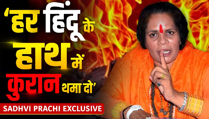‘हिंदूवादी’ वीएचपी नेता साध्वी प्राची को मारने का साज़िश, इंटरव्यू में खोल दिए बड़े राज