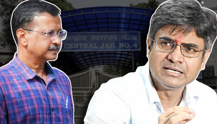 Kejriwal  से मुलाकात के बाद Sandeep Pathak ने कर दी भयंकर गलती, जेल प्रशासन ने सिखाया सबक