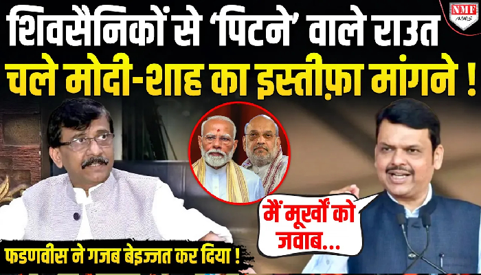 शिवसैनिकों से ‘पिटने’ वाले राउत चले मोदी-शाह का इस्तीफ़ा मांगने ! फडणवीस ने गजब बेइज्जत कर दिया !