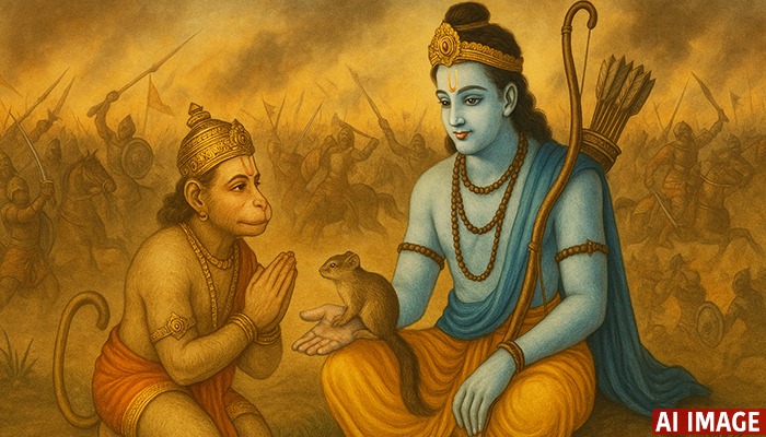 धर्म और नीति की पुनर्परिभाषा: वीर अंगद, श्री हनुमान और हमारी आज की चुनौतियां