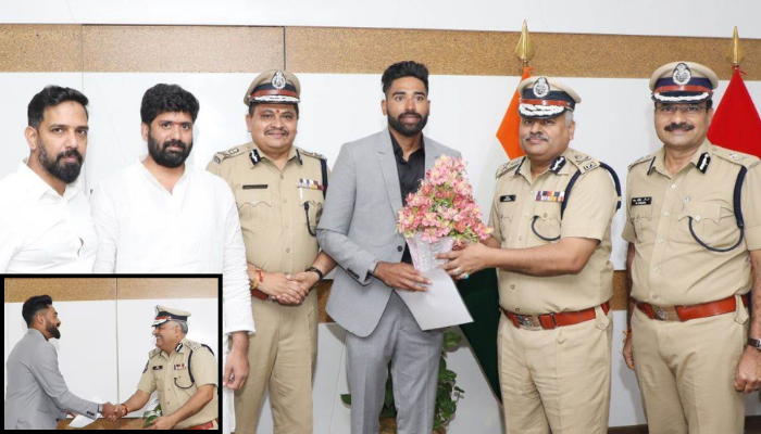 तेलंगाना के DSP बने मोहम्मद सिराज क्रिकेट के मैदान के साथ करेंगे देश की भी सेवा !