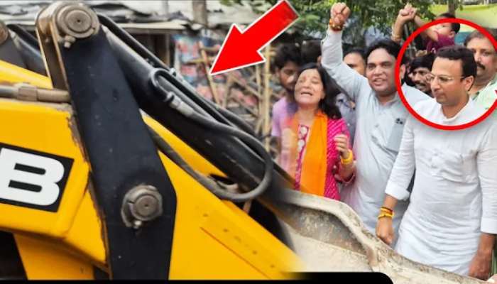 Kejriwal उखाड़ना चाहते थे गरीबों की झुग्गियां, मसीहा बनकर आए बीजेपी नेता!