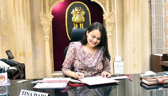 भजनलाल सरकार ने IAS टीना डाबी पर लिया बड़ा फ़ैसला, पति-पत्नी दोनों को सौंपी बड़ी ज़िम्मेदारी