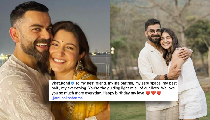 'तुम मेरी सब कुछ हो', विराट कोहली ने पत्नी अनुष्का शर्मा को जन्मदिन पर खास अंदाज़ में दी बधाई