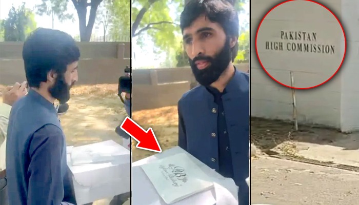 गम में डूबा देश! दिल्ली में पाक उच्चायोग ने मनाया पहलगाम हमले का जश्न? केक ले जाता दिखा शख्‍स