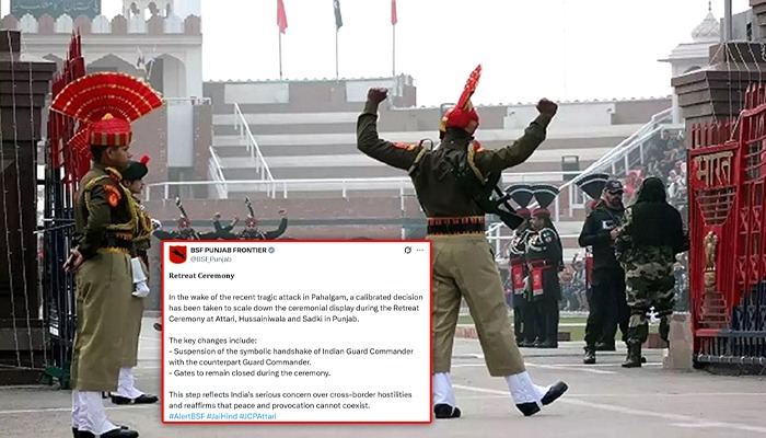 अटारी-वाघा सीमा पर दोनों कमांडर नहीं मिलाएंगे हाथ, रिट्रीट समारोह के दौरान बंद रहेंगे गेट