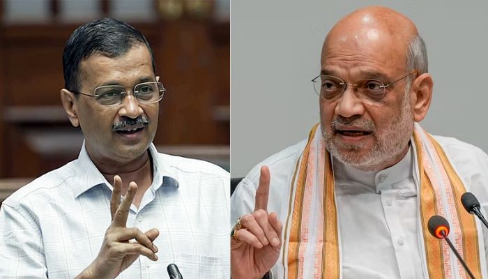 केजरीवाल ने अमित शाह को लताड़ा, कहा-''90 के दशक में अंडरवर्ल्ड का राज था वैसे ही अब BJP वालों की वजह से दिल्ली में गैंगस्टर का अड्डा बन चुका है''