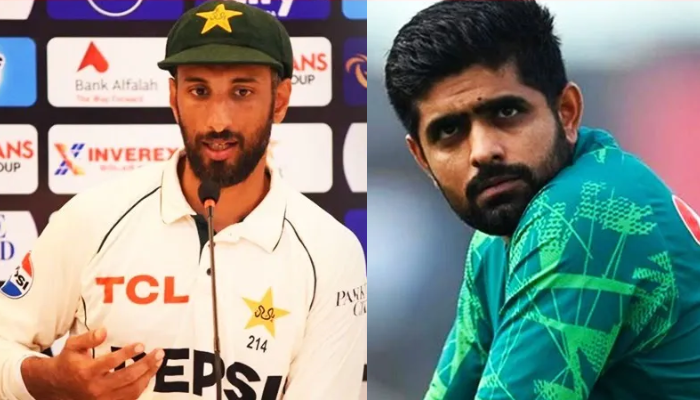 बांग्लादेश से हार के बाद पाकिस्तान के कप्तान शान मसूद ने बाबर आज़म पर किया बड़ा खुलासा !