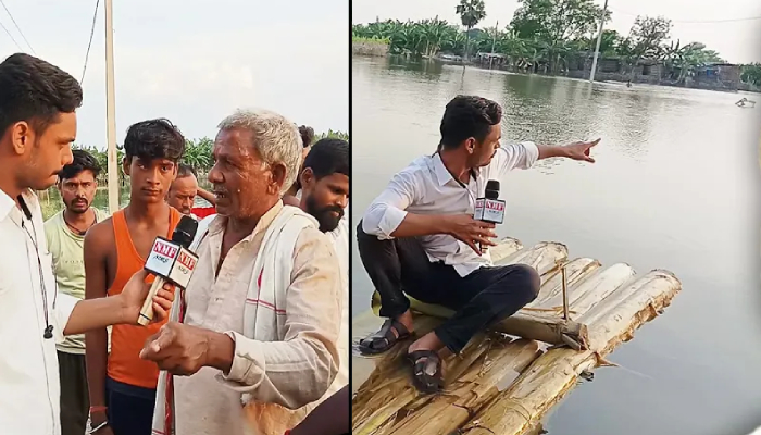बाढ़ में डूबा Tejashwi का गढ़, NMF NEWS पर देखिये Ground Zero Report