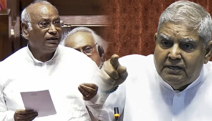 सदन में भावुक हो गए खड़गे, RSS पर बात आई तो तमतमा गए खड़गे, लगा दी क्लास