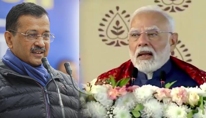 PM मोदी का केजरीवाल पर तंज, कहा- 'कट्टर बेईमान लोगों ने दिल्ली को आपदा में धकेल दिया'
