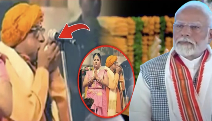 Kashi के Yogi ने लगातार बजाया शंख, मुरीद हो गए PM Modi